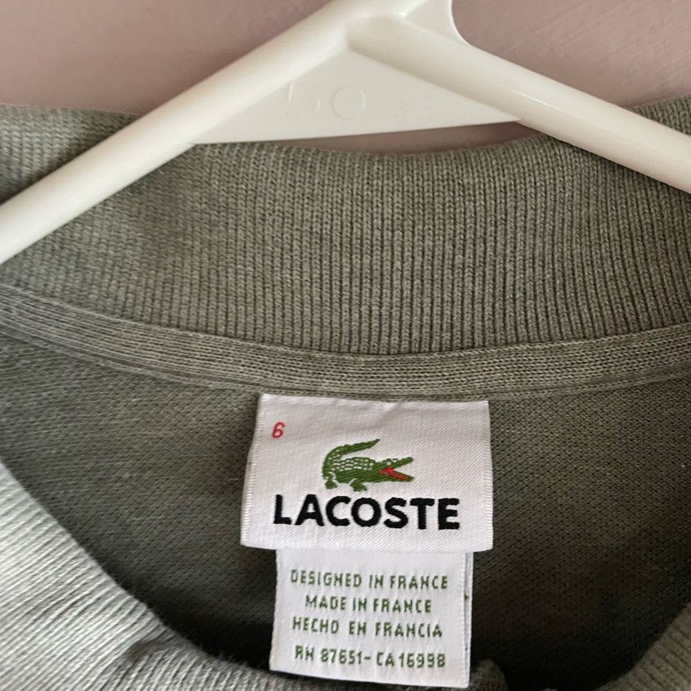 Lacoste short sleeve collar shirt - Picture 3 of 4